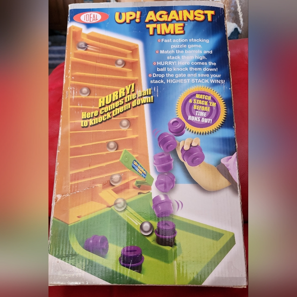 Up Against Time Game by Ideal Complete No Instructions BENIFITS CHARITY